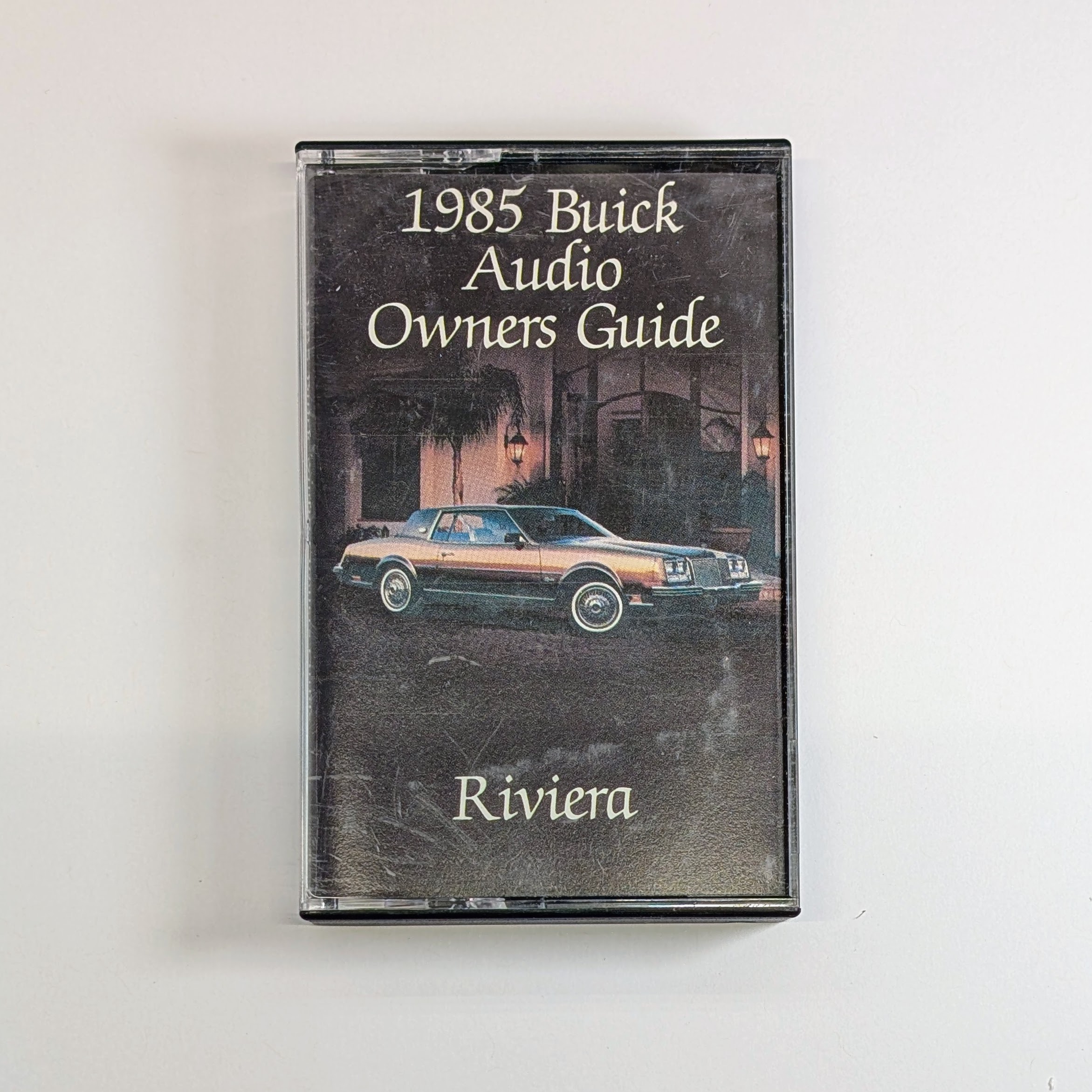 1985 Buick Audio Owner's Guide Riviera