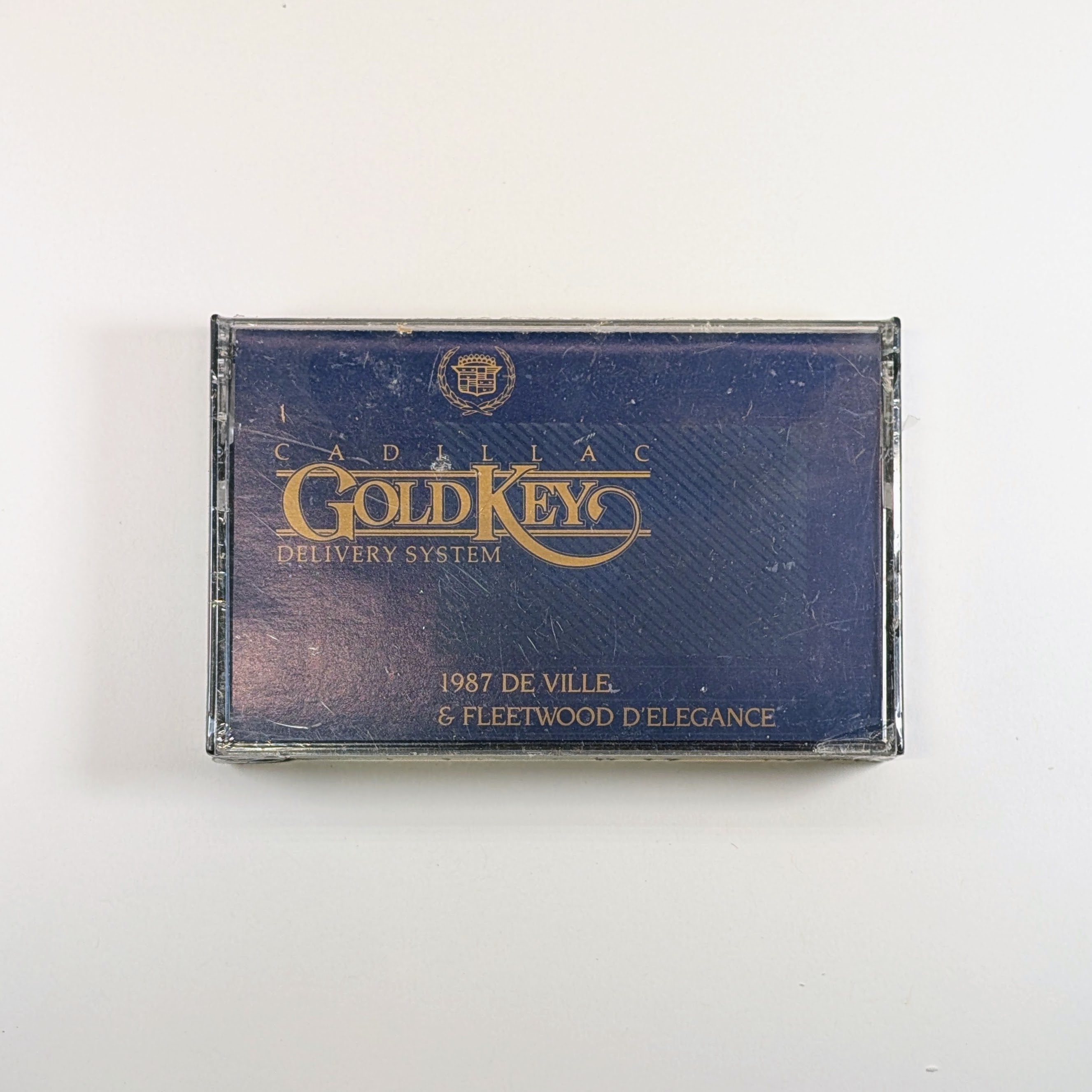Cadillac Gold Key Delivery System 1987 De Ville & Fleetwood D'Elegance