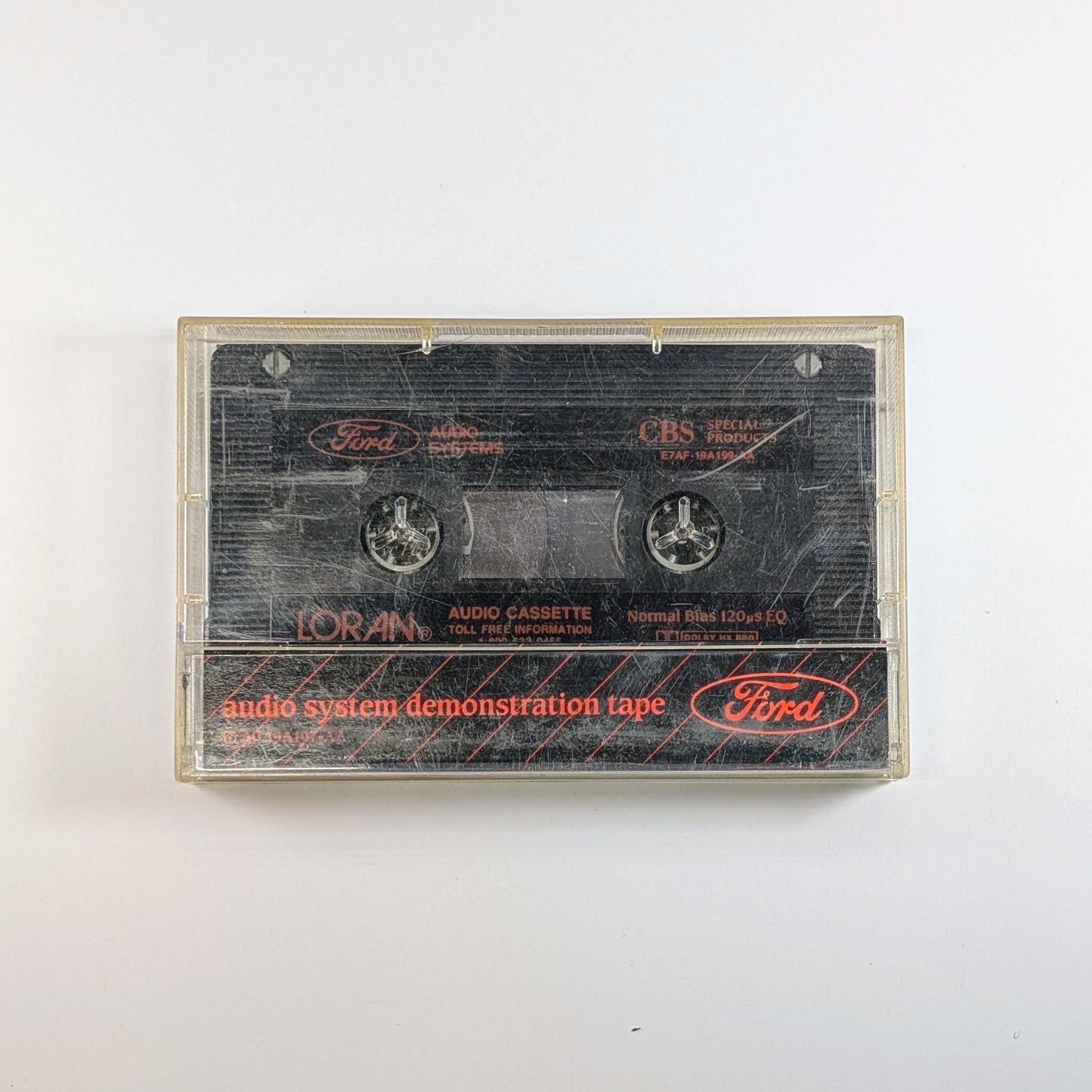 Ford Audio System Demonstration Tape