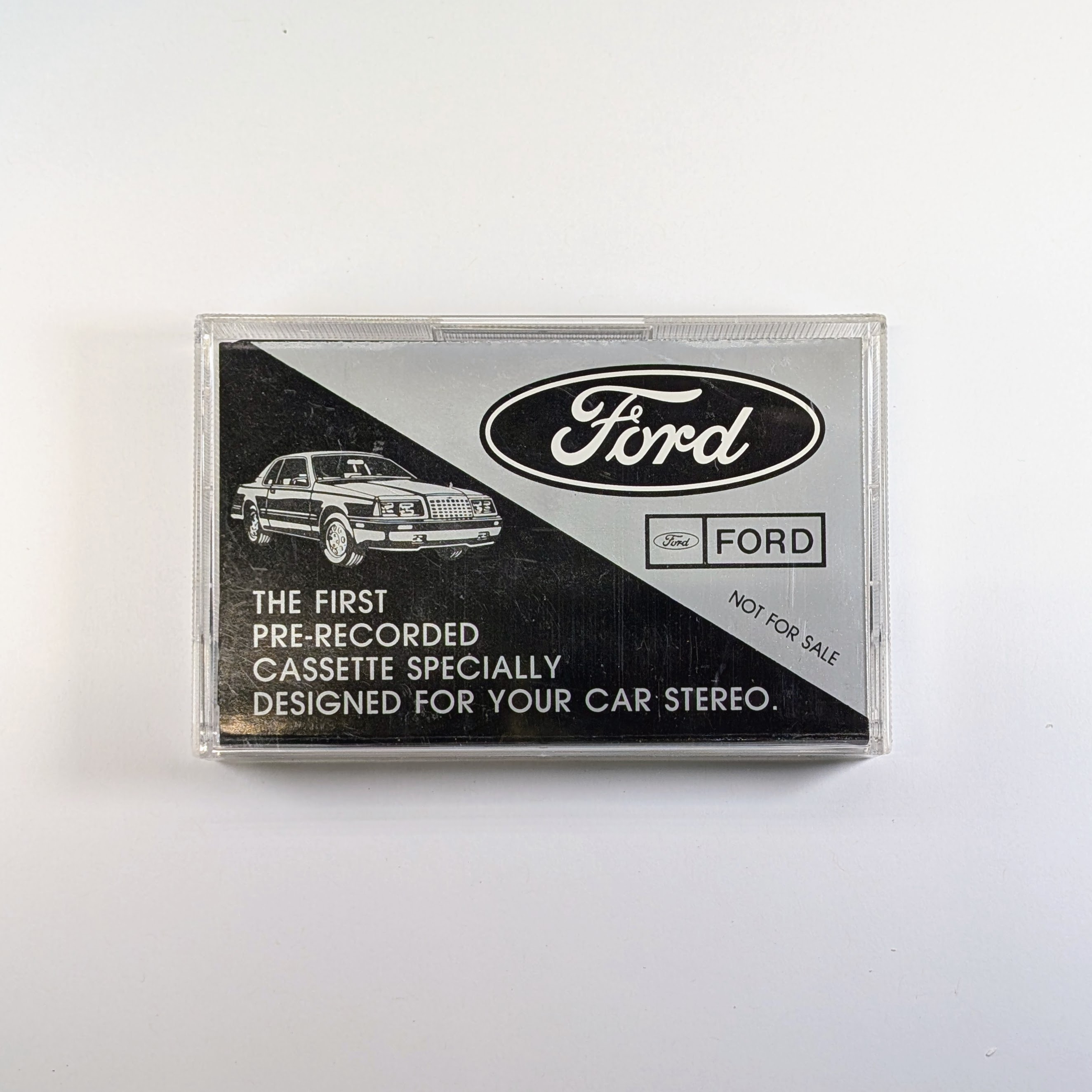 Ford The First Pre-Recorded Cassette